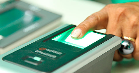 Cadastramento biométrico eleitoral no Poupatempo